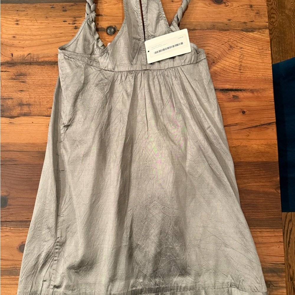 Silver Sleeveless Dress